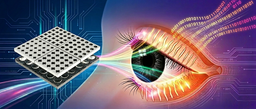 Diagnosis of meibomian gland dysfunction based on spectral convolutional neural network chip